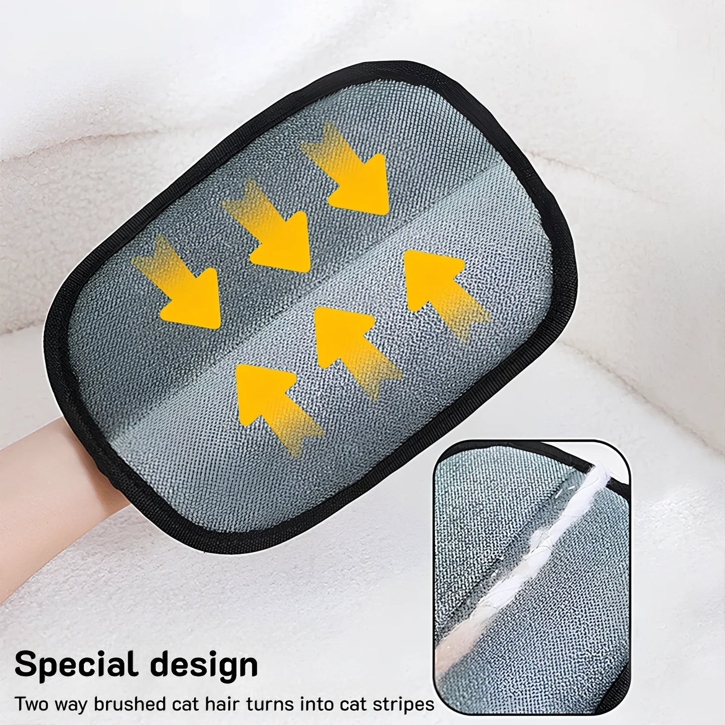 Electrostatic Pet Hair Remover Mitt