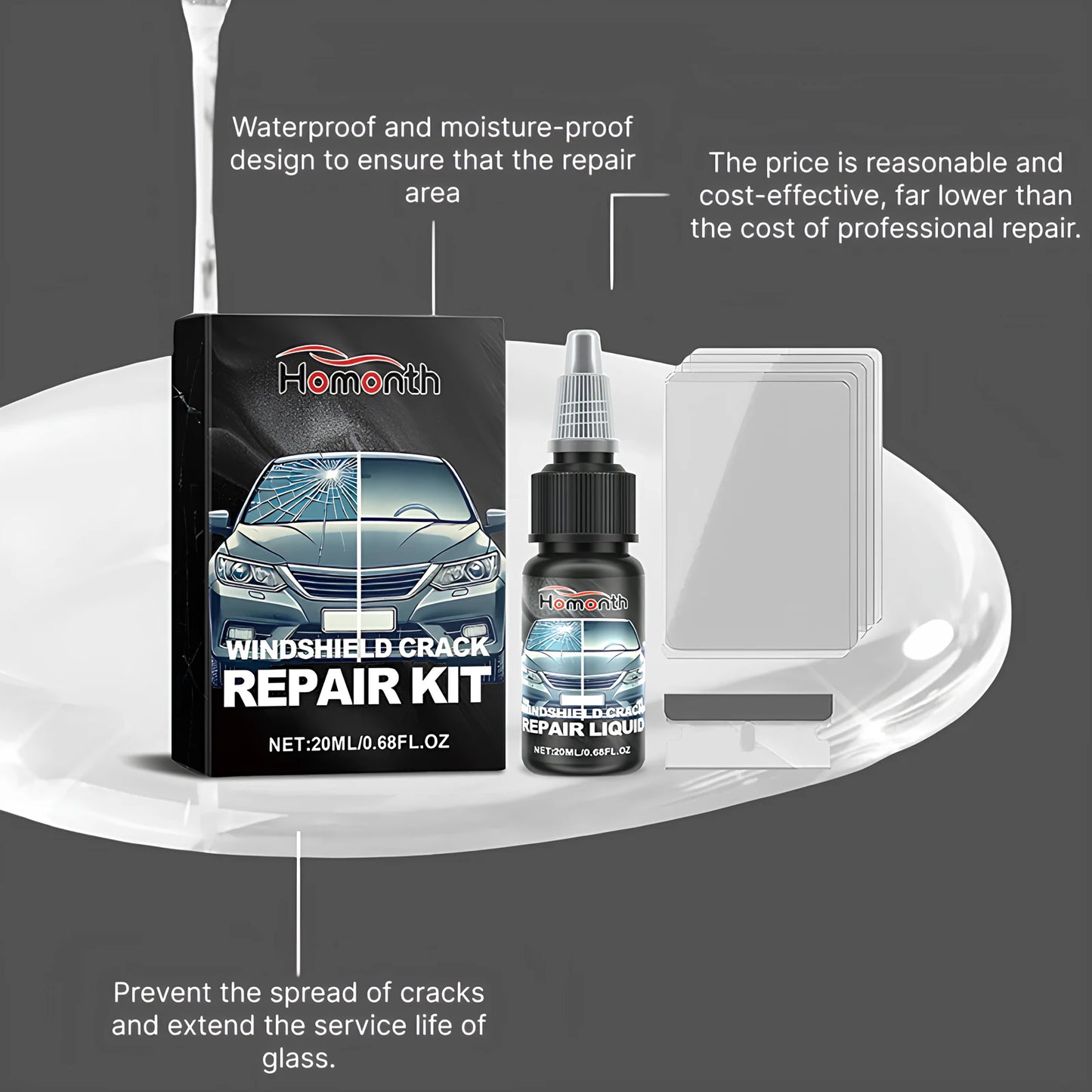 Windshield Nano Repair Kit
