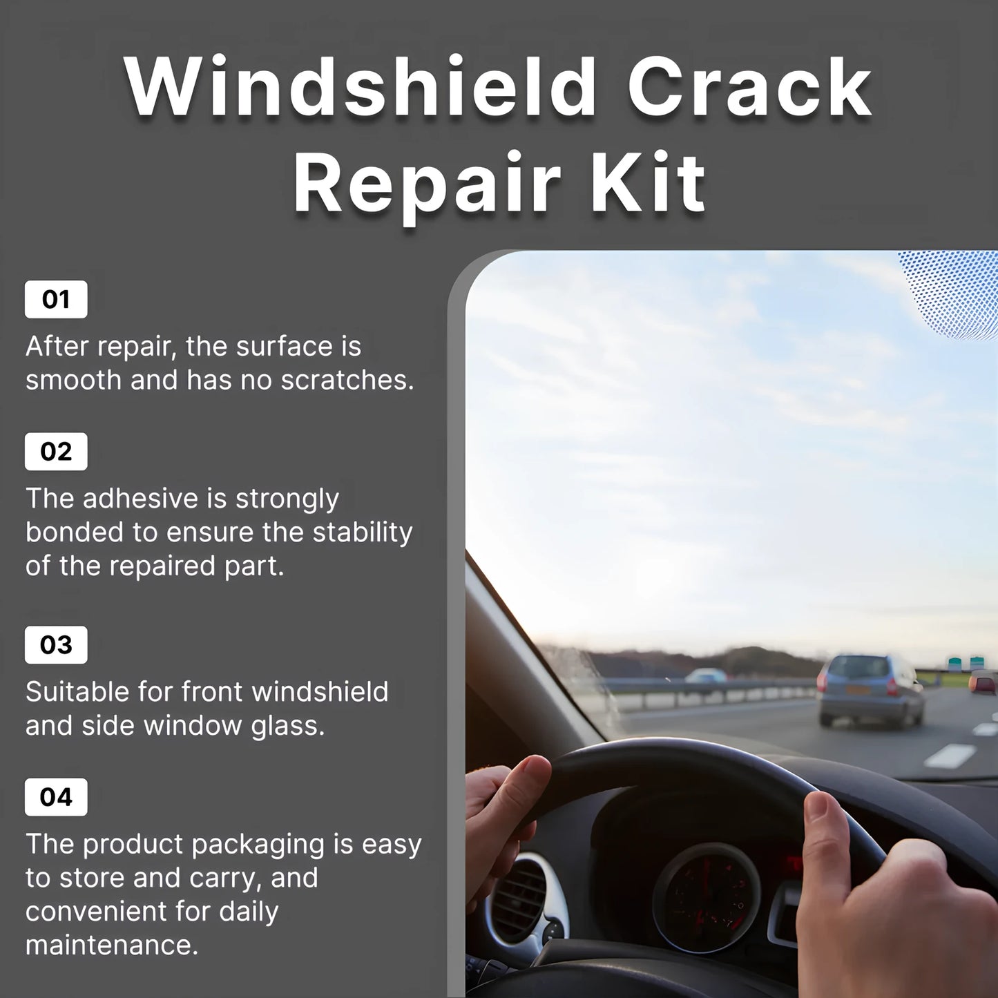 Windshield Nano Repair Kit